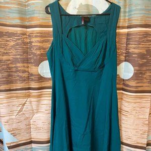 Torrid Teal Swing Dress